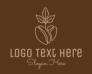 Organic - Organic Coffee Bean logo design