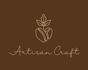 Organic Coffee Bean logo design