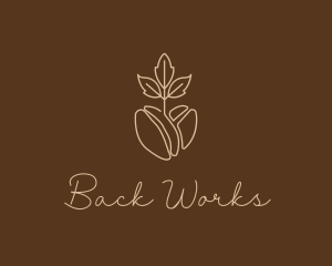 Organic Coffee Bean logo design