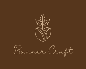 Organic Coffee Bean logo design