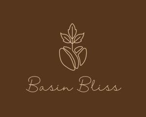 Organic Coffee Bean logo design