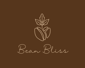 Bean - Organic Coffee Bean logo design