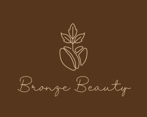 Organic Coffee Bean logo design