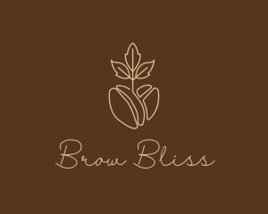 Organic Coffee Bean logo design