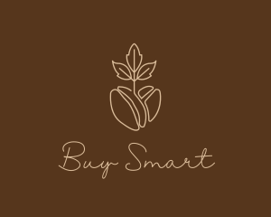 Organic Coffee Bean logo design