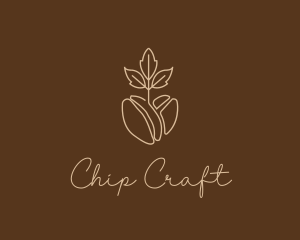 Organic Coffee Bean logo design