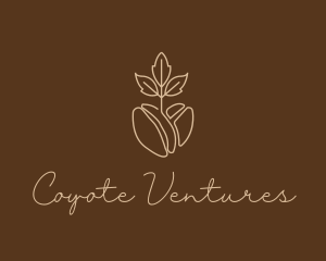 Organic Coffee Bean logo design