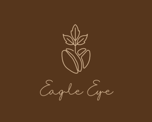 Organic Coffee Bean logo design