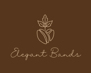 Organic Coffee Bean logo design