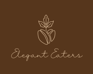 Organic Coffee Bean logo design