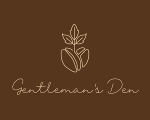 Organic Coffee Bean logo design