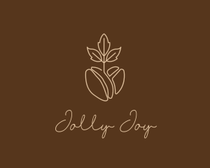 Organic Coffee Bean logo design