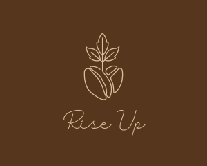 Organic Coffee Bean logo design