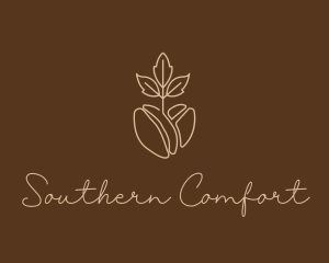 Organic Coffee Bean logo design