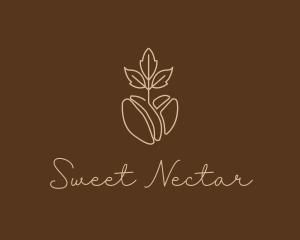 Organic Coffee Bean logo design