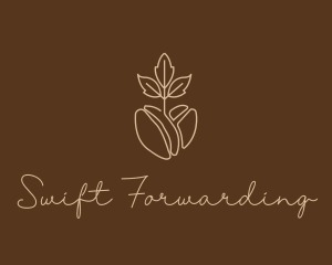 Organic Coffee Bean logo design