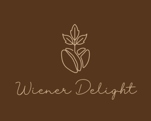 Organic Coffee Bean logo design