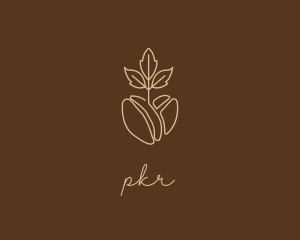 Organic Coffee Bean logo design