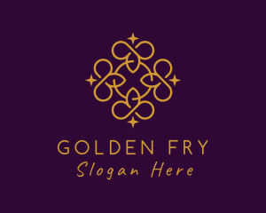 Golden Elegant Pattern logo design