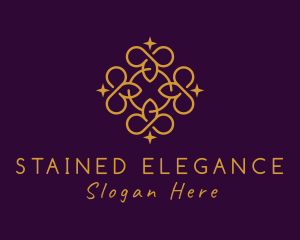 Golden Elegant Pattern logo design