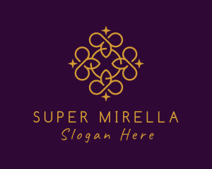 Mystical - Golden Elegant Pattern logo design