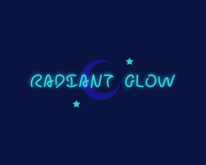 Glow - Neon Glow Stars logo design