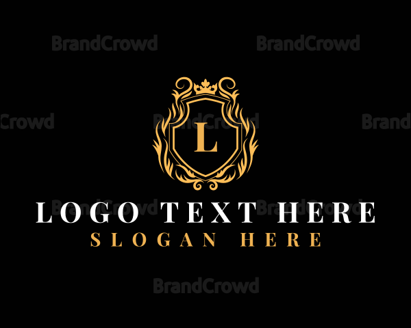 Elegant Luxury Crown Logo