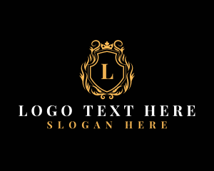 Elegant Luxury Crown  Logo