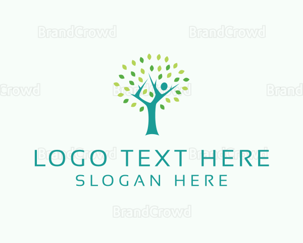 Holistic Yoga Tree Logo