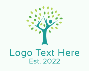 Yoga - Holistic Yoga Tree logo design