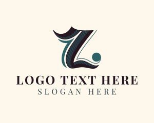 Cafe - Elegant Letter Z Company logo design