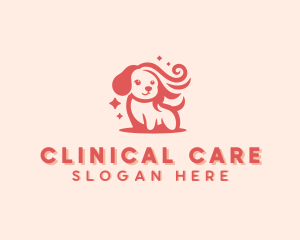 Puppy Dog Grooming logo design