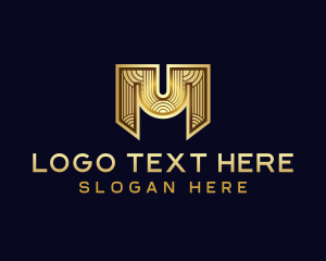 Art Deco - Premium Business Letter M logo design