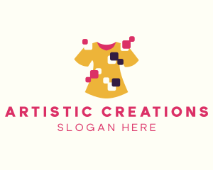 Creative - Creative Shirt Pixel logo design