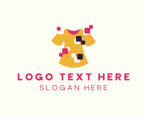 Design - Creative Shirt Pixel logo design