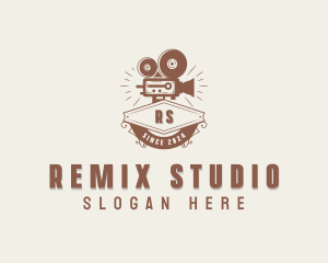 Film Camera Studio logo design