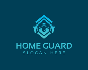 Home Pressure Wash logo design