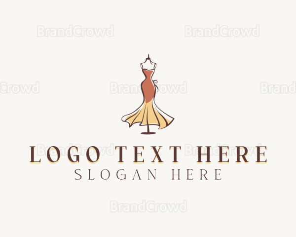 Dress Fashion Designer Logo