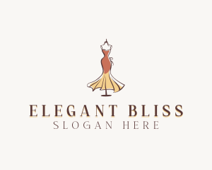 Bridal - Dress Fashion Designer logo design