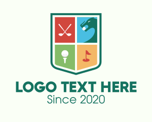 Golf Tournament - Dragon Golf Team logo design