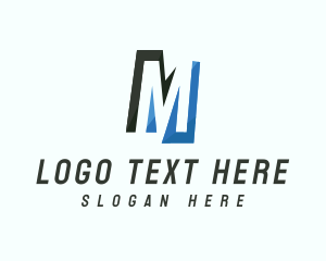Letter Bh - Professional Business Letter M logo design
