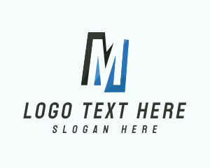 Financing - Professional Business Letter M logo design