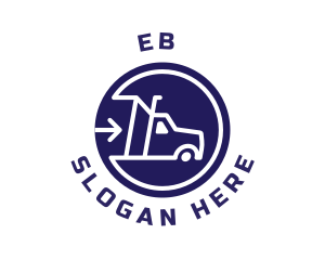 Moving - Automotive Delivery Truck logo design