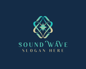 Wave Star Startup logo design