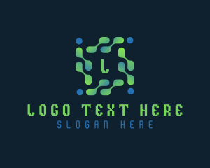 Cybersecurity - Software Programmer Tech logo design