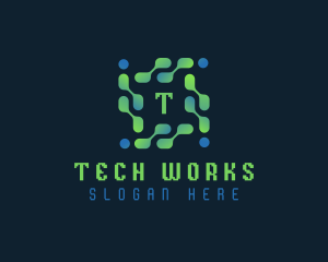 Software Programmer Tech logo design