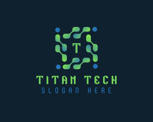 Software Programmer Tech logo design