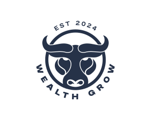 Bull Investment Advisory logo design