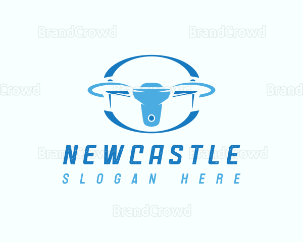 Aerial Drone Flight Logo