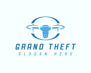 Aerial Drone Flight Logo